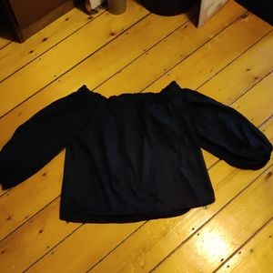 J. Crew black off shoulder top